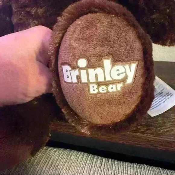 BUILD-A-BEAR  WORKSHOP BRINLEY BEAR DARK BROWN STUFFED PLUSH  ANIMAL TOY - Picture 4 of 5